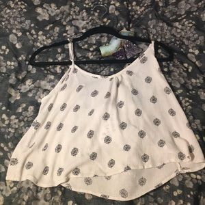 Mossimo crop tank top